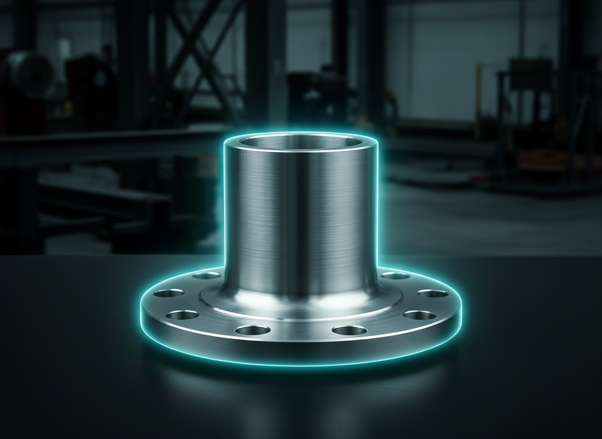 Precision-engineered pipe flange